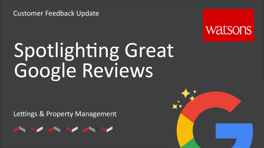 Spotlight Google Reviews Lettings Team