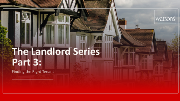 landlord series - part 3 - how to find the right tenant article cover