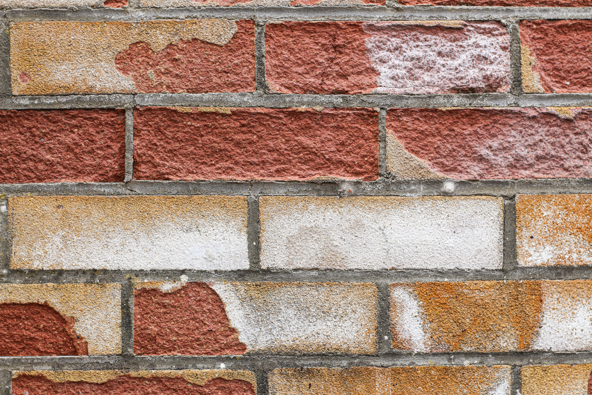 small property detail of brickwork