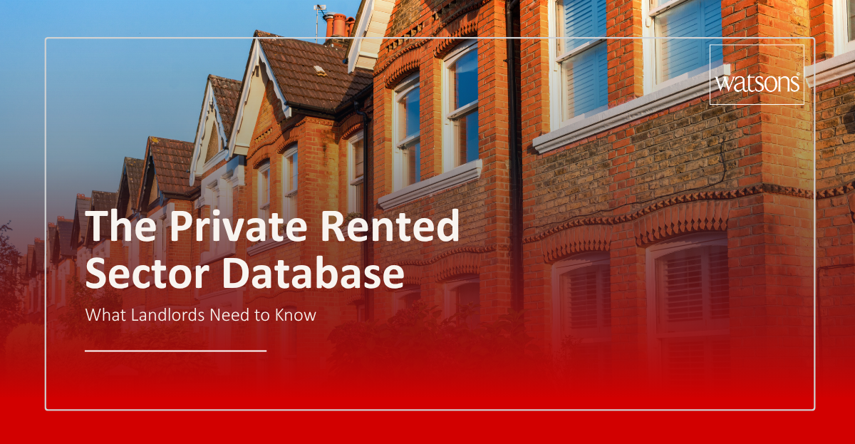 feature image of private rented sector database blog