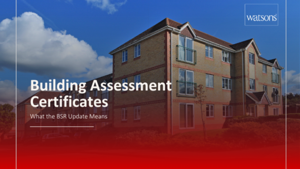 Building assessment certificate blog image