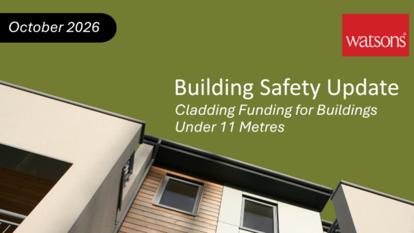 Building Safety Update 2026